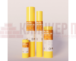 Универсальная пароизоляционная плёнка Dorken DELTA-AIRVAP 200 (180 г/м2, 1,5 х 50 м, 75 м2)