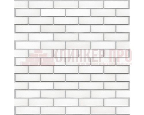 Клинкерная плитка King Klinker Dream House collection (гладкая) Просто белый (29) NF