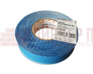 Двусторонняя соединительная лента армированная Dorken DELTA-DUO-TAPE D38 (38 мм, 50 м)
