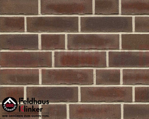 Клинкерный кирпич Feldhaus Klinker Vascu geo merleso 748NF, размер 240*115*71