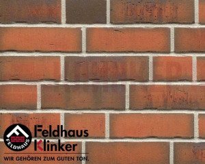 Клинкерный кирпич Feldhaus Klinker Vascu terracotta 767NF, размер 240*115*71